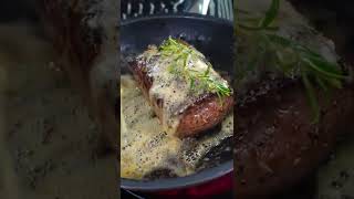 SIRLOIN STEAK shorts asmr [upl. by Susej34]