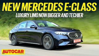 2024 MercedesBenz EClass review  Even closer to an SClass now  First Drive  Autocar India [upl. by Enyaz]