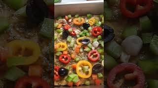 vegetarian pizza food shorts music ctto [upl. by Emanuel236]