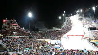 AUDI FIS Ski World Cup  Mens night slalom  Schladming AUT Jan 24 2024 1st run [upl. by Donovan297]