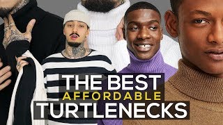 BEST TURTLENECKS  AFFORDABLE MENS CLOTHING ESSENTIALS [upl. by Agueda666]