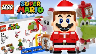 NEW Lego Super Mario ADVENT CALENDAR  Custom Mario Set [upl. by Binah]