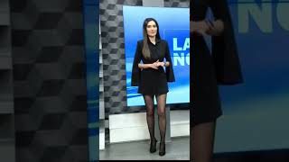 BÁRBARA CÁRDENAS MINI DRESS AND BLACK PANTYHOSE Pt1 [upl. by Rolyak555]