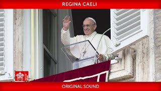 April 7 2024 Regina Caeliprayer Pope Francis [upl. by Aitsirk]