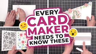 10 Different Card Folds Every Card Maker Should Know [upl. by Madoc]