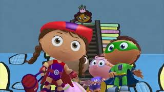 Super Why with The Princess And The Pea  Super WHY  Cartoons For Kids [upl. by Nylle]