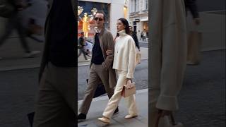 Elegant European Fashion Classic Style  Autumn 2024 londonstreetstyle fashionstyle [upl. by Trellas306]