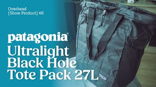 PATAGONIA Ultralight Black Hole Tote Pack 27L [upl. by Nappie]