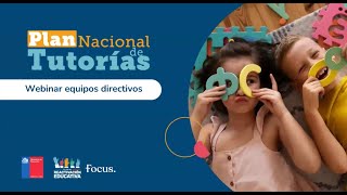 Webinar Conociendo el Plan Nacional de Tutorías [upl. by Karlik935]