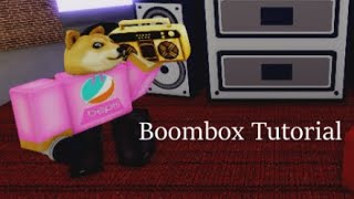 How to get the NEW BOOMBOX ANIMATION in Funky Friday [upl. by Llertrac]