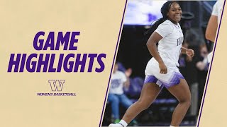 Washington 81 Pacific 50  Huskies Highlights [upl. by Brockie]