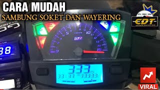 CARA MUDAH PASANG WAYERING METER DIGITAL EX5 KING CDT [upl. by Wiggins941]