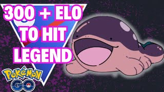 Hitting Legend with Clodsire 300 points with this team opengreatleague pokemongo greatleague [upl. by Oirevas]