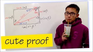 Angle sum identities for sine and cosine [upl. by Learsiy]