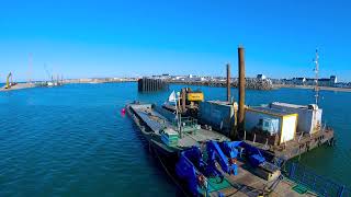 split hopper barge B113 Baars Sliedrecht [upl. by Trev]