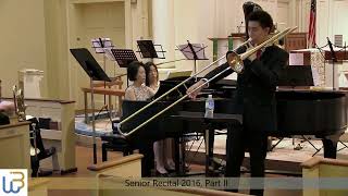 Senior Recital 2016 Part II  Wolff Pack Studio [upl. by Sucerdor]