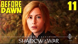 Before Dawn  Gondor Quest  MiddleEarth Shadow of War  Walkthrough 11 [upl. by Aenad]