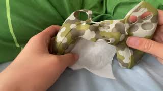 PS5 Controller Hex Camo Silicone Skin Unboxing ASMR [upl. by Anerom]