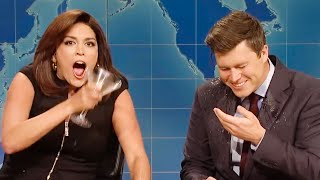 Cecily Strong Breaking Character on SNL [upl. by Carmita]