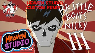 Brittle Bones Nicky 3  Heaven Studio Custom Remix [upl. by Ajit]