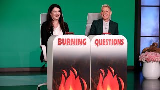 Lauren Graham Answers Ellen’s ‘Burning Questions’ [upl. by Flavian]