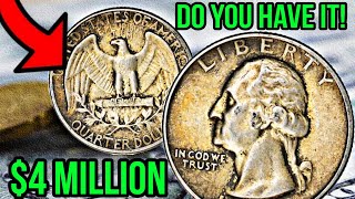 Super Rare Top 8 Quarter Dollars Most Valuable Silver Quarter Coins Worth A lot of money [upl. by Gannes]