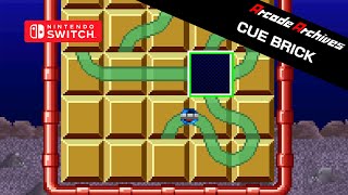 Arcade Archives Cue Brick Gameplay Nintendo Switch [upl. by Sungam]