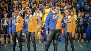 Alpha Beta Chapter of Sigma Gamma Rho Sorority Inc Spring 24 Presentation [upl. by Aletta]