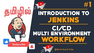 Jenkins Introduction amp CICD Workflow Explained in Tamil  Jenkins Tutorial 1 [upl. by Annmaria968]