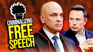 Brazil Going FULL COMMUNIST Going After Elon Musk Suppression Freedom of Speech Vive Frei Vlawg [upl. by Behlke]