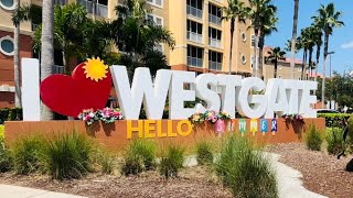 Westgate Town Center FULL ResortTour Kissimmee FloridaA cheaper way to stay near DisneyVlog 81724 [upl. by Petulah]