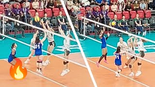 WHAT A SET by JIA DE GUZMAN to FIFI SHARMA   PH vs AUS [upl. by Edylc]