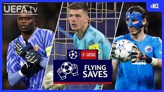 UCL Great Saves Matchday 4  Samba Pope Grabara [upl. by Colbye]