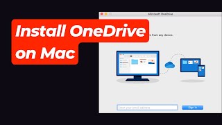 How to Install Onedrive on Mac  Download the OneDrive App [upl. by Dorcus]