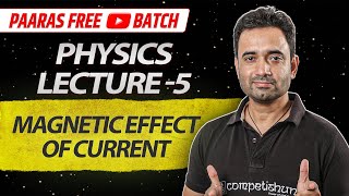 5 Magnetic field due to current carrying loop  Solenoid magnetic line of forces  Magnetism IIT JEE [upl. by Trevah]