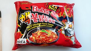 HOW TO COOK SAMYANG KOREAN 2× SUPER SPICY NOODLES  SPICY NOODLES RECIPE [upl. by Refannej]