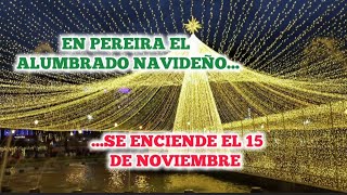 🎄 El alumbrado de diciembre se prende el 15 de noviembre 🎋🎉 [upl. by Zebaj463]