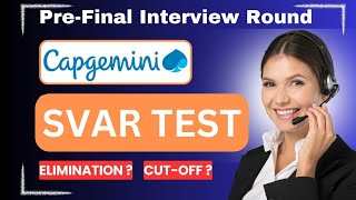 Latest  SVAR Capgemini English Communication Test 2024  AMCAT  HIREPRO  SVAR Practice Tekno UF [upl. by Enomis]