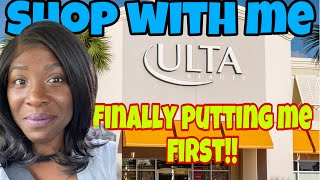 SHOP WITH ME AT ULTA 🛍️ TAKING CARE OF ME 🙏🏿🙏🏿 dailyvlogs shopping selfcare [upl. by Amii]