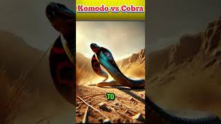 Komodo vs Cobra versus aicreation komodo cobra [upl. by Ayamat562]