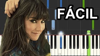 Amaral  Te Necesito PIANO TUTORIAL FÁCIL [upl. by Diamond]