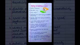 ಸ್ವಾತಂತ್ರ್ಯ ದಿನಾಚರಣೆ ಭಾಷಣ 2024 Independence day speech in kannada youtubeshorts [upl. by Gerti]