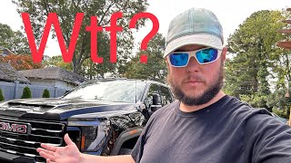 Brand new 2024 Gmc 2500hd Duramax AT4 problems [upl. by Eemak]