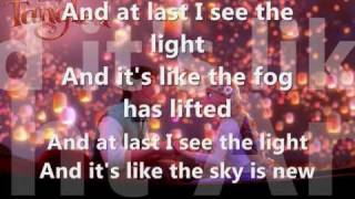 Tangled  I see the light FULL lyrics  download [upl. by Liebman]