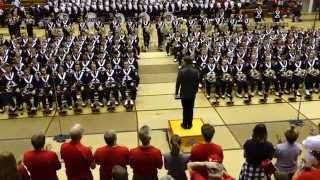 OSUMB National Anthem at Skull Session 9 19 2015 OSU vs NIU [upl. by Ender]