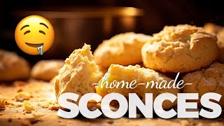 How to make easy scones at home homemade makotiRoadTo2kSubs [upl. by Oecam303]