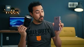 Samsung Galaxy Note 9 Camera vs Sony A7III [upl. by Oinigih]