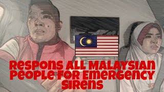 ResponsampMentality MALAYSIA People for Ambulans Sirens [upl. by Anerda]