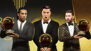 BALLON DOR IN EVERY FIFA 9624 [upl. by Sverre]