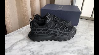 Dior B31 Runner Black Review [upl. by Leruj]